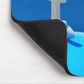 Griechenland, die Kykladen-Inseln, Santorini, Oia, Mousepad (Ecke)