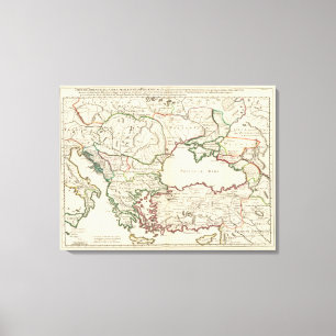 Griechenland, die Türkei, Europa Leinwanddruck