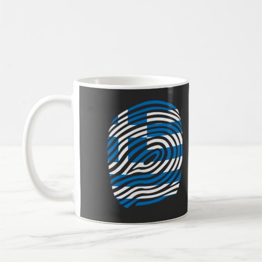 Griechenland DNA Kaffeetasse (Links)