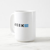 Griechenland Ellada Hellas Kaffeetasse (Vorderseite Links)