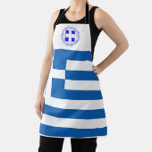 Griechenland-Fahne Schürze (InSitu)