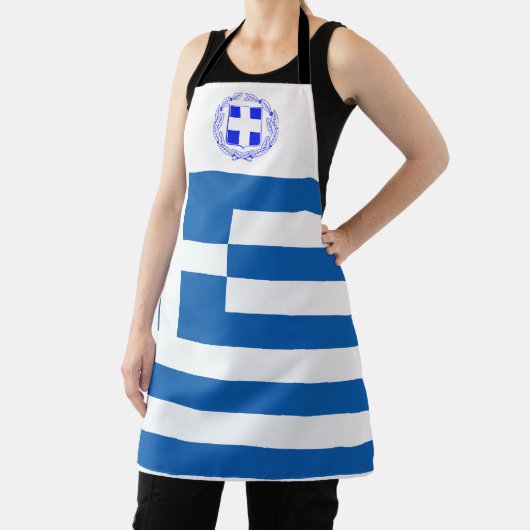 Griechenland-Fahne Schürze (InSitu)