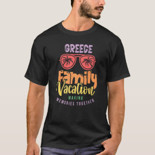 Griechenland Familienurlaub Matching Outfit T-Shirt