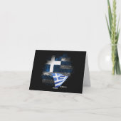 Griechenland-Flagge (Rückseite)