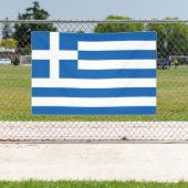 Griechenland-Flagge Banner (Insitu)