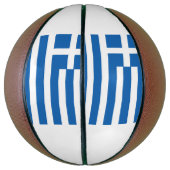 Griechenland-Flagge Basketball (Vertikal)