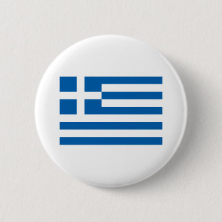 Griechenland-Flagge Button