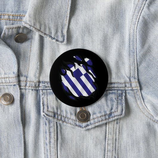 Griechenland-Flagge Button (Beispiel)