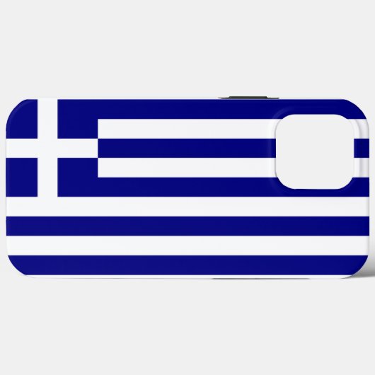 Griechenland-Flagge Case-Mate iPhone Hülle (Rückseite (Horizontal))