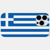 Griechenland-Flagge Case-Mate iPhone Hülle (Rückseite (Horizontal))