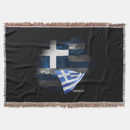 Griechenland-Flagge Decke (Vorderseite)