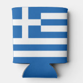 Griechenland-Flagge Dosenkühler (Rückseite)