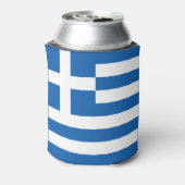 Griechenland-Flagge Dosenkühler (Kanne Rückseite)