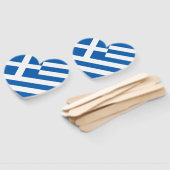 Griechenland-Flagge Fächer (Non-assembled)