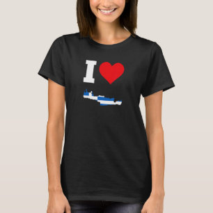 Griechenland - Flagge für Kreta I - Liebe Kreta 1 T-Shirt