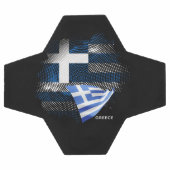 Griechenland-Flagge Fußball (Flach)
