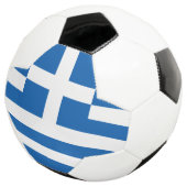 Griechenland-Flagge Fußball (Dreiviertel)