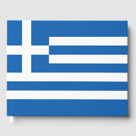 Griechenland-Flagge Gästebuch