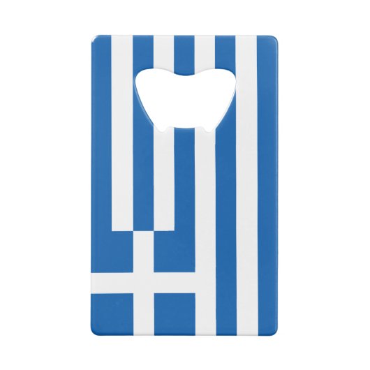 Griechenland-Flagge Geldbeutel Flaschenöffner (Rückseite)