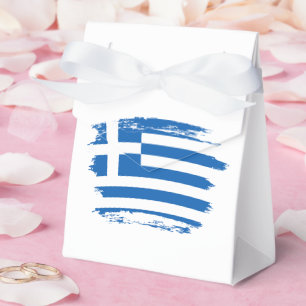 Griechenland-Flagge Geschenkschachtel