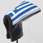 Griechenland-Flagge Golf Headcover (3/4 Vorderseite)