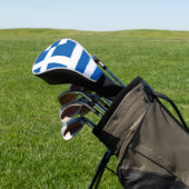 Griechenland-Flagge Golf Headcover (In SItu)