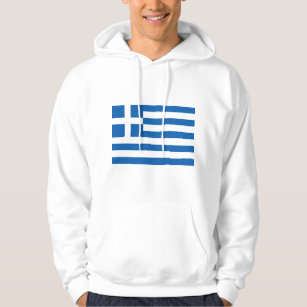 Griechenland Flagge GR Hoodie
