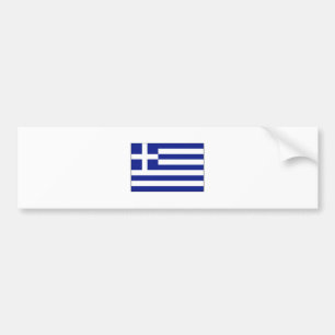 Griechenland-FLAGGE International Autoaufkleber