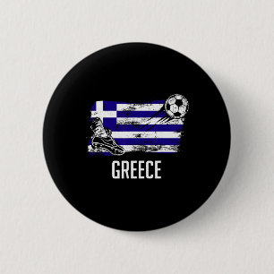 Griechenland Flagge Jersey Griechisches Fußballtea Button