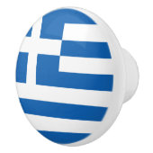 Griechenland-Flagge Keramikknauf (Rechts)