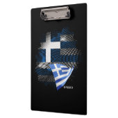 Griechenland-Flagge Klemmbrett (Links)