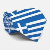 Griechenland-Flagge Krawatte (Gerollt)