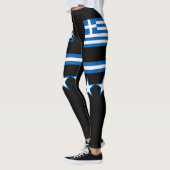 Griechenland-Flagge Leggings (Links)