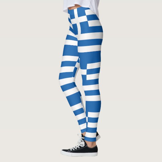 Griechenland-Flagge Leggings (Links)