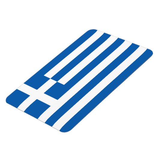 Griechenland-Flagge Magnet (Linke Seite)