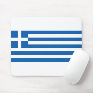 Griechenland-Flagge Mousepad