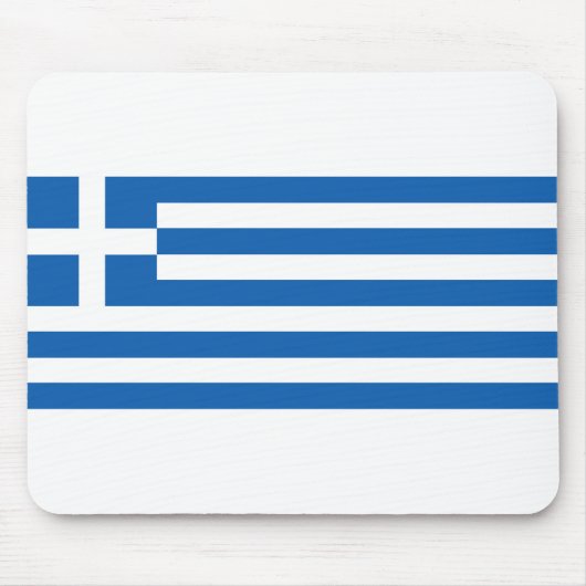 Griechenland-Flagge Mousepad (Vorne)
