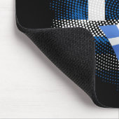 Griechenland-Flagge Mousepad (Ecke)