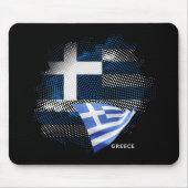 Griechenland-Flagge Mousepad (Vorne)