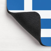 Griechenland-Flagge Mousepad (Ecke)