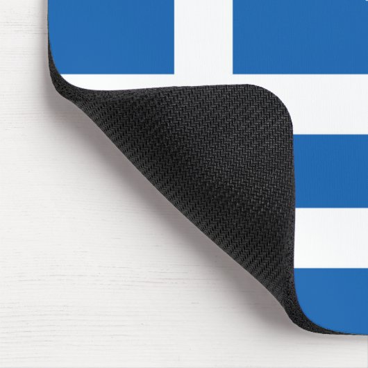 Griechenland-Flagge Mousepad (Ecke)