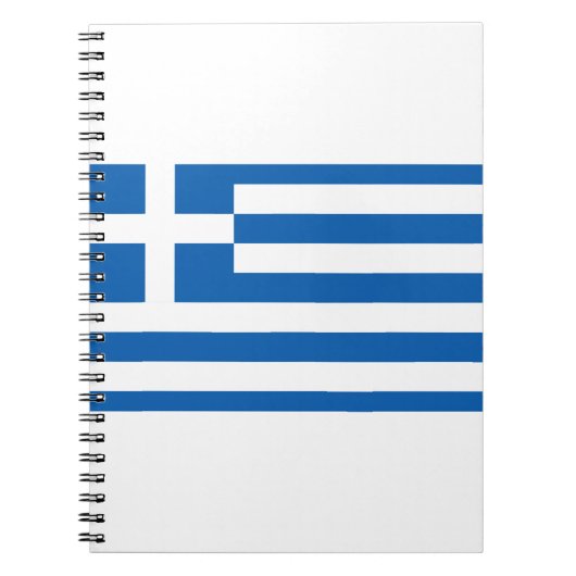 Griechenland-Flagge Notizblock (Vorderseite)