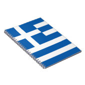 Griechenland-Flagge Notizblock (Rechte Seite)