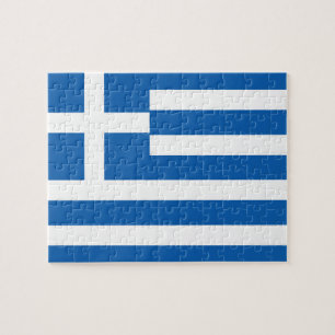 Griechenland-Flagge Puzzle
