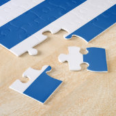 Griechenland-Flagge Puzzle (Seite)