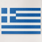 Griechenland-Flagge Puzzle (Horizontal)