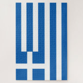 Griechenland-Flagge Puzzle (Vertikal)