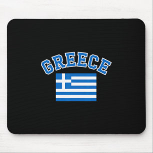 Griechenland Flagge Reise Souvenir Griechisch Mousepad