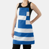 Griechenland-Flagge Schürze (InSitu)