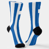 Griechenland-Flagge Socken (Gewinkelt)